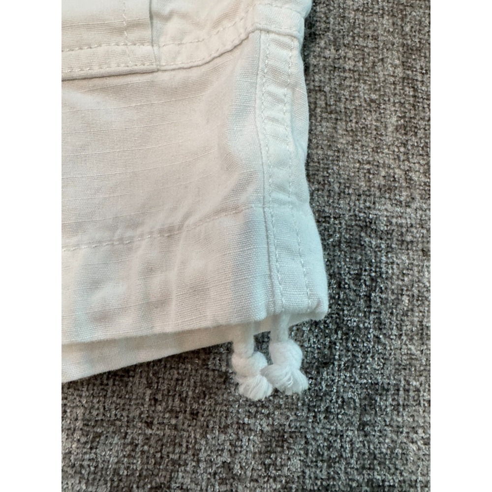 Polo Ralph Lauren Utility Surplus Cargo Shorts White Relaxed Fit 32 - Picture 2 of 16